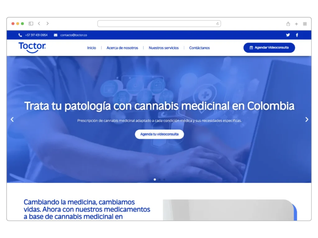 desarrollo web para el diseño de páginas web en cartagena