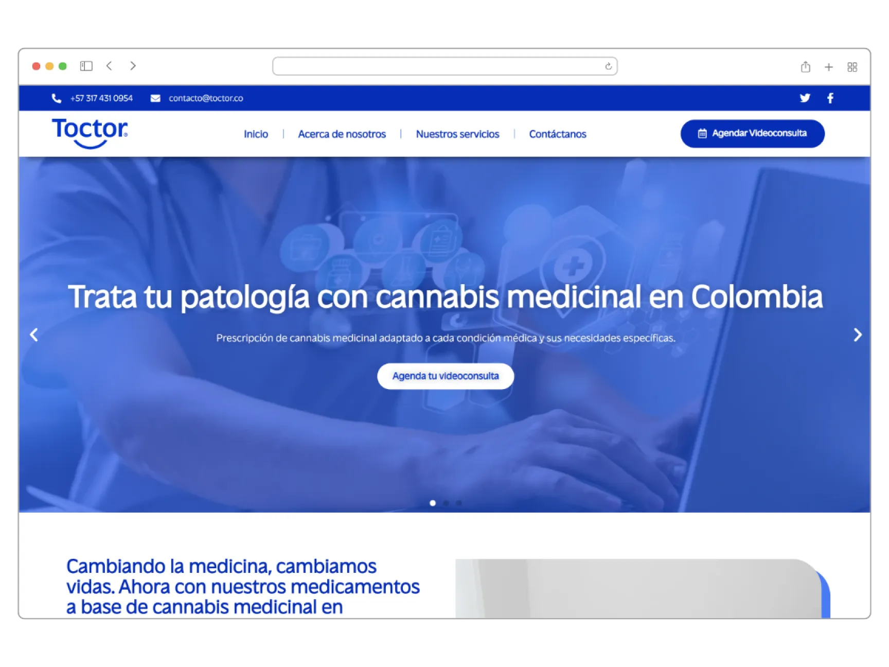 desarrollo web para el diseño de páginas web en cartagena