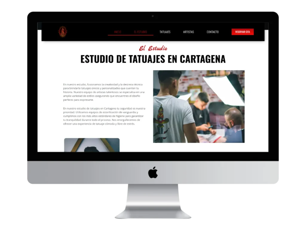 desarrollo web para el diseño de páginas web en cartagena