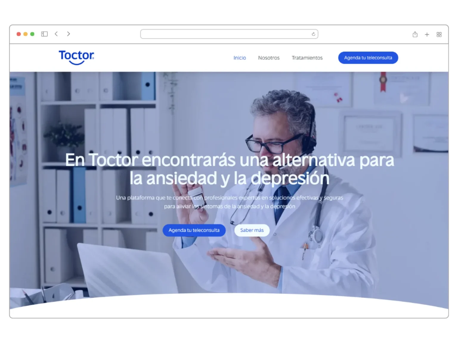 toctor desktop desarrollo web para el diseño de páginas web en cartagena