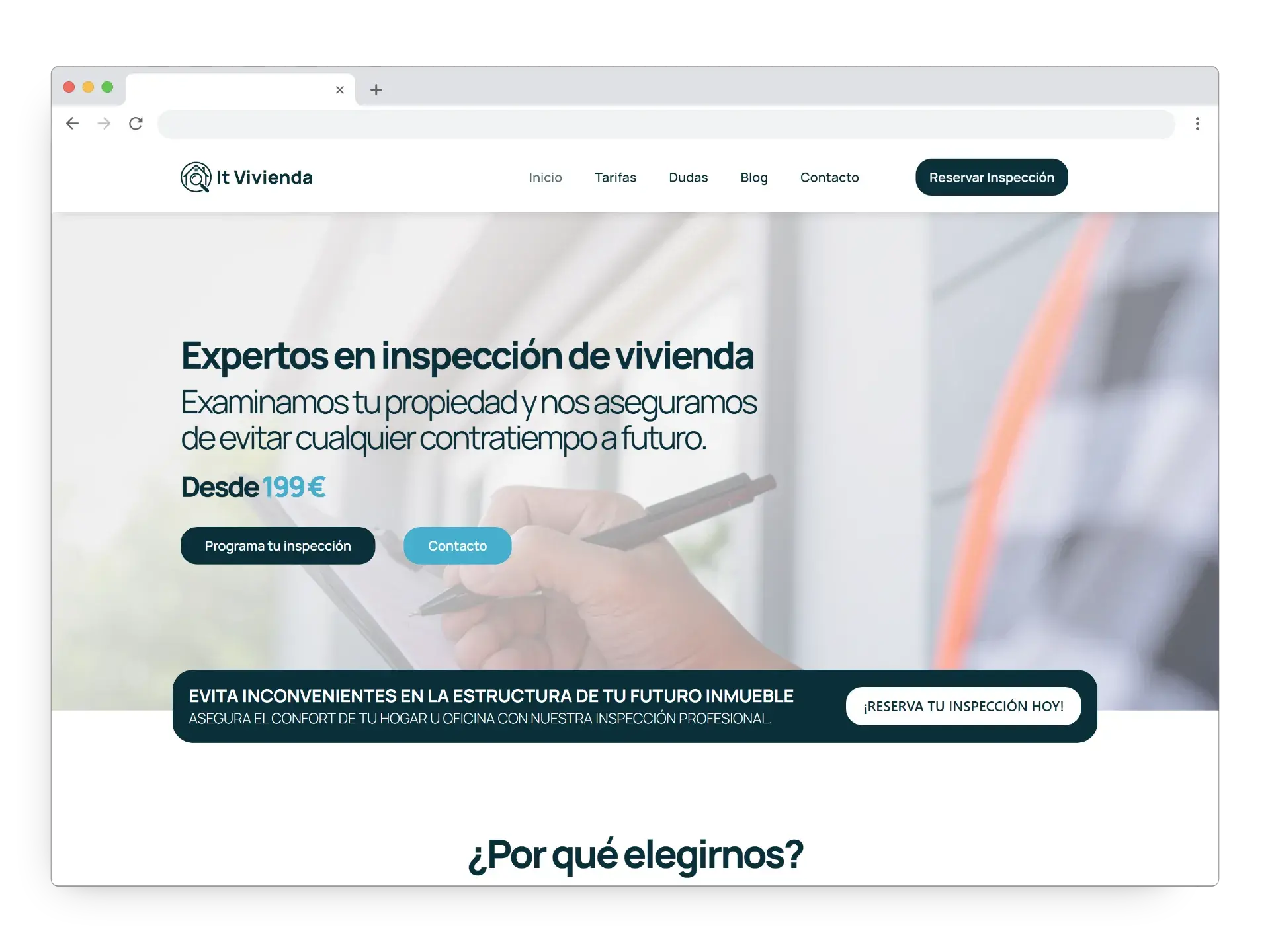 Diseño web en It Vivienda