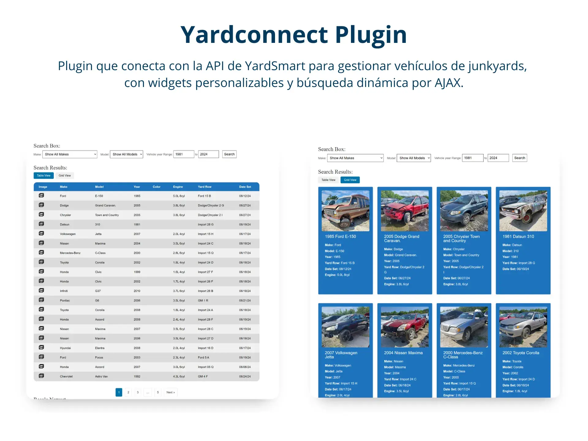 Yardconnect plugin destacada