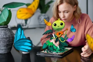 joven usando una tablet