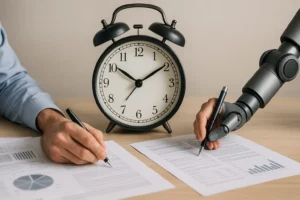 Como usar IA para ahorrar tiempo en marketing Cómo usar IA para ahorrar tiempo en marketing