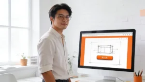 landing pages que convierten hero Landing pages que convierten: diseñador revisando la página antes de lanzar la campaña