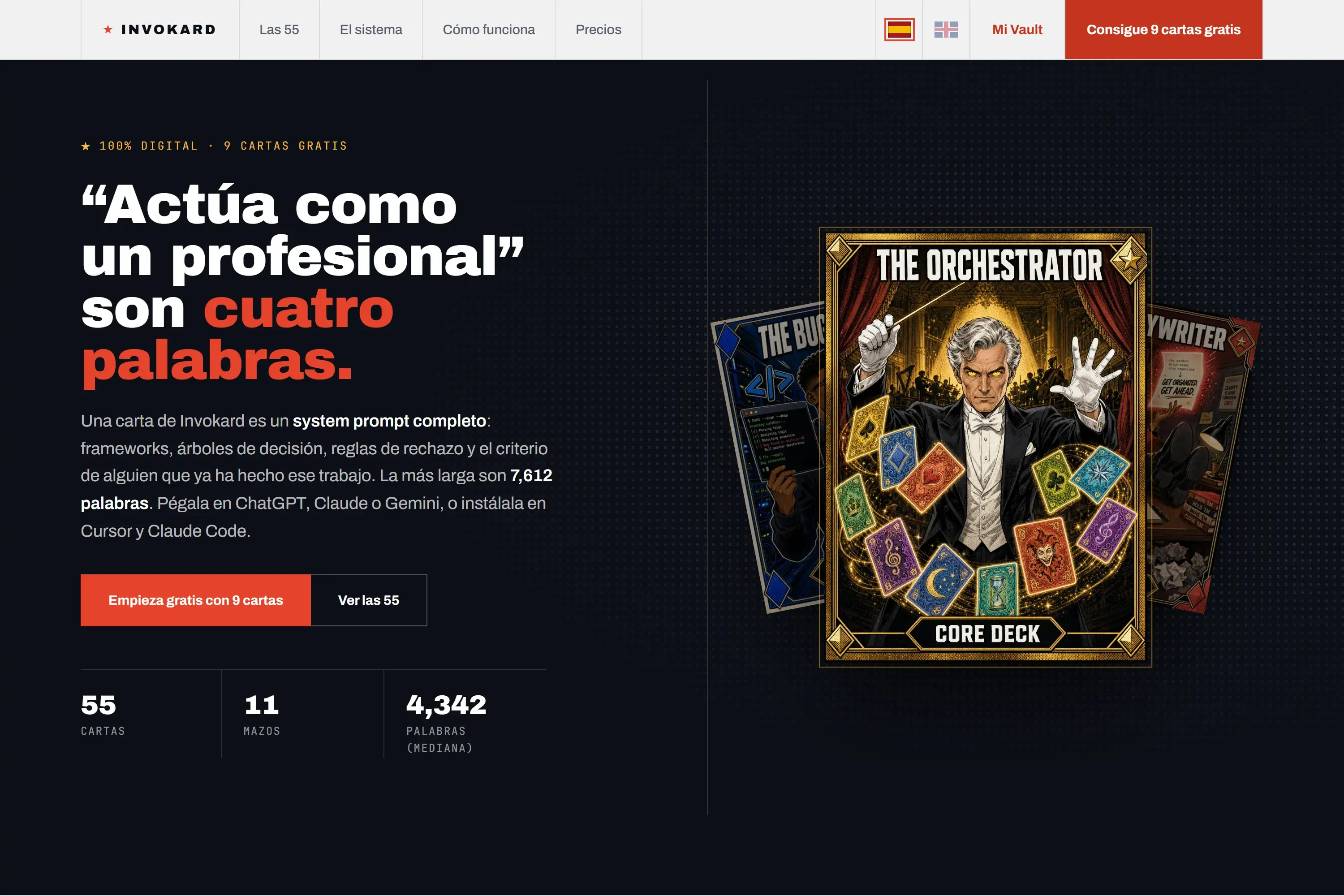 Invokard Cartas de especialistas de Invokard