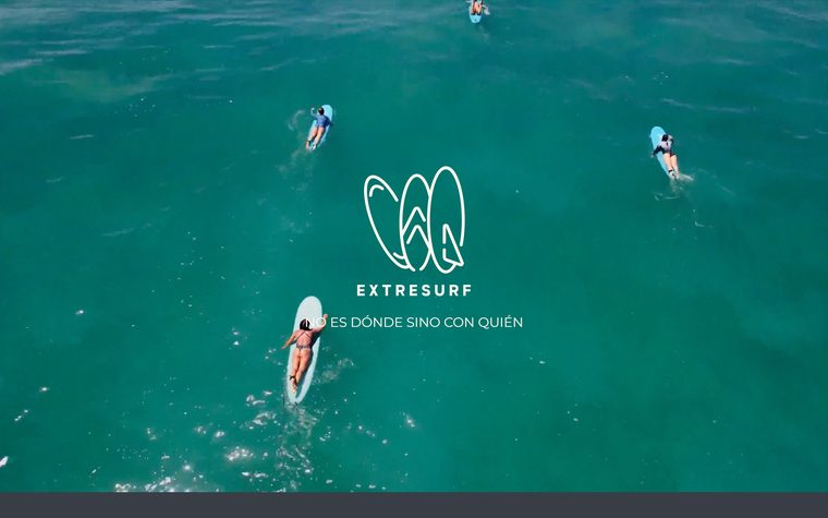 Webs de escuela de surf, formación online, interiorismo, agencia creativa, villas y viajes de pádel hechas por Octonove