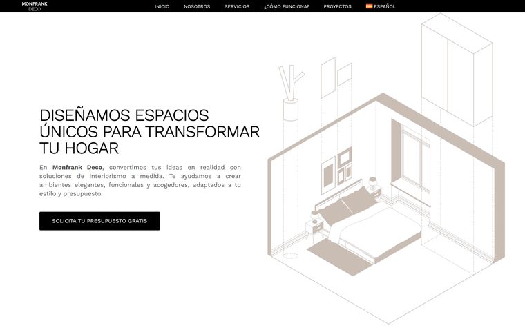 Webs de escuela de surf, formación online, interiorismo, agencia creativa, villas y viajes de pádel hechas por Octonove