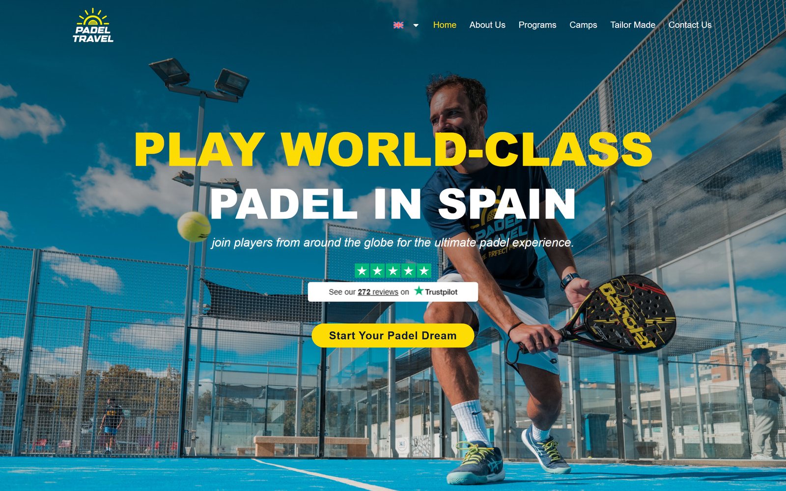 Webs de escuela de surf, formación online, interiorismo, agencia creativa, villas y viajes de pádel hechas por Octonove