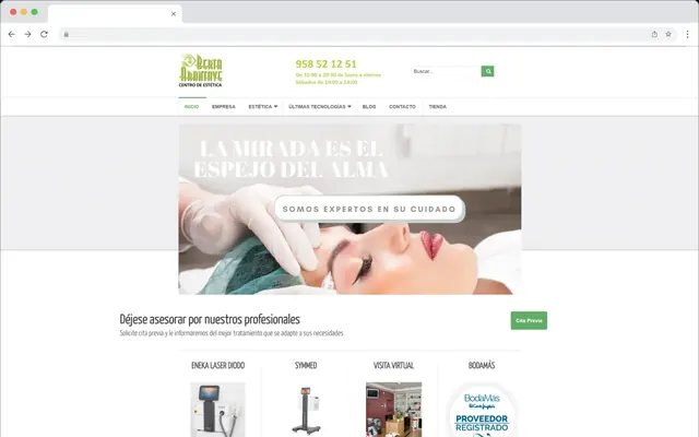 Captura de Berta Arantave (SEO), proyecto de Octonove