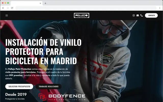 octonove research servicios v2 img marquesina 25377 Captura de Pellejo Paint Protection (web corporativa), proyecto de Octonove